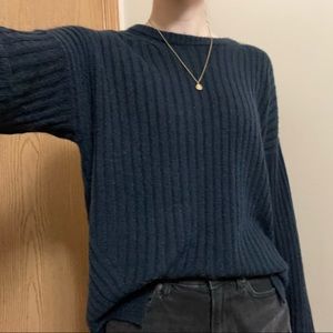 Abercrombie & Fitch Navy Sweater
